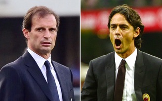 AC Milan gặp Juve: Ngày Inzaghi ‘nói chuyện’ với Allegri
